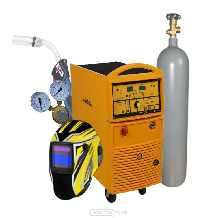 Omi 3550CS Synergy + Pisztoly + Szelep + Maszk + Teljes CO2 Palack