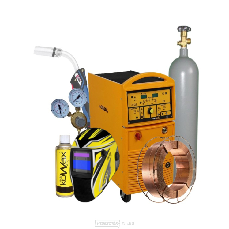 Omi 3550CS Synergy + fáklya + szelep + kupak + szórófej + drót + teli CO2 palack