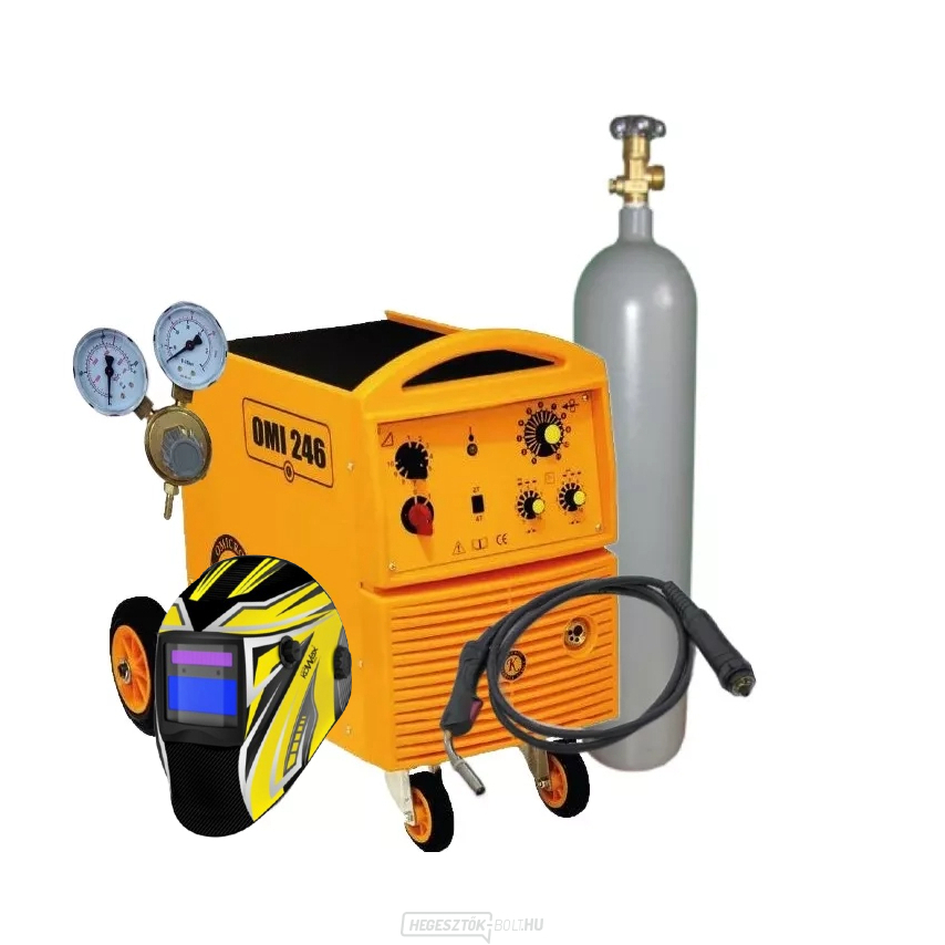 OMI 246i 4-csiga + égő + szelep + maszk + teli CO2 palack
