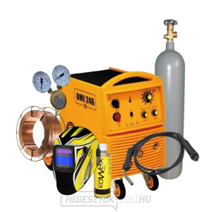 OMI 246i 4-csiga + égő + szelep + fedél + szórófej + vezeték + teli CO2 palack OMI 246i 4-csiga + égő + szelep + fedél + szórófej + vezeték + teli CO2 palack gallery main image