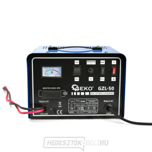 GEKO Autós akkumulátortöltő 12/24V GZL-50 GEKO Autós akkumulátortöltő 12/24V GZL-50 gallery main image