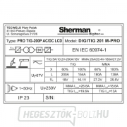 Sherman DIGITIG 201 M-PRO + pisztoly + hegesztőkábelek Sherman DIGITIG 201 M-PRO + pisztoly + hegesztőkábelek náhled