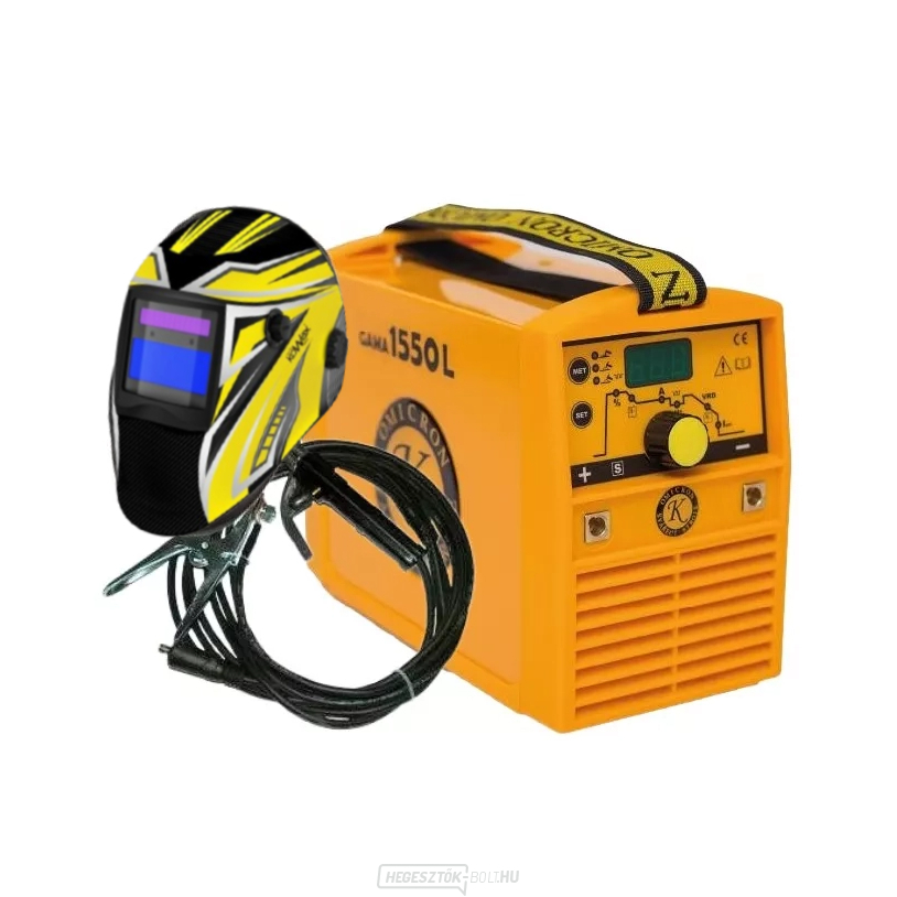 GAMA 1950L hegesztő inverter + hegesztőkábelek + burkolat