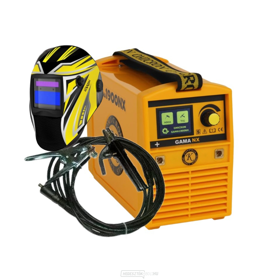 GAMA 1500NX + Hegesztőkábel + Búra