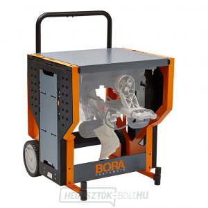 Összecsukható asztal és mobil állvány a BORA PM-8000 Portacube gérvágó fűrészhez Összecsukható asztal és mobil állvány a BORA PM-8000 Portacube gérvágó fűrészhez gallery main image