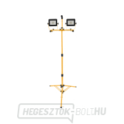 LED spotlámpa, 2x2700lm, állvánnyal 180cm Előnézet 
