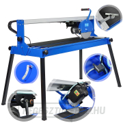 GEKO asztali csempevágó 1020mm, 250mm tárcsa, 1200W GEKO asztali csempevágó 1020mm, 250mm tárcsa, 1200W náhled