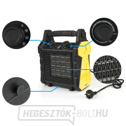 GEKO kerámia elektromos fűtés - 3 kW GEKO kerámia elektromos fűtés - 3 kW gallery main image