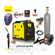 Kowax Genimig 240DP + égő 4M + kábelek 3M + szelep + burkolat + vezeték + Co2 palack töltettel gallery main image