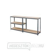 GEKO Horganyzott polc polcokkal, teherbírása 175 kg náhled
