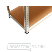 GEKO horganyzott polcos állvány, teherbírás 175 kg Előnézet 