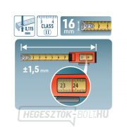 Mérőszalag leolvasóablakkal, 3m, szalagszélesség 16mm Előnézet 