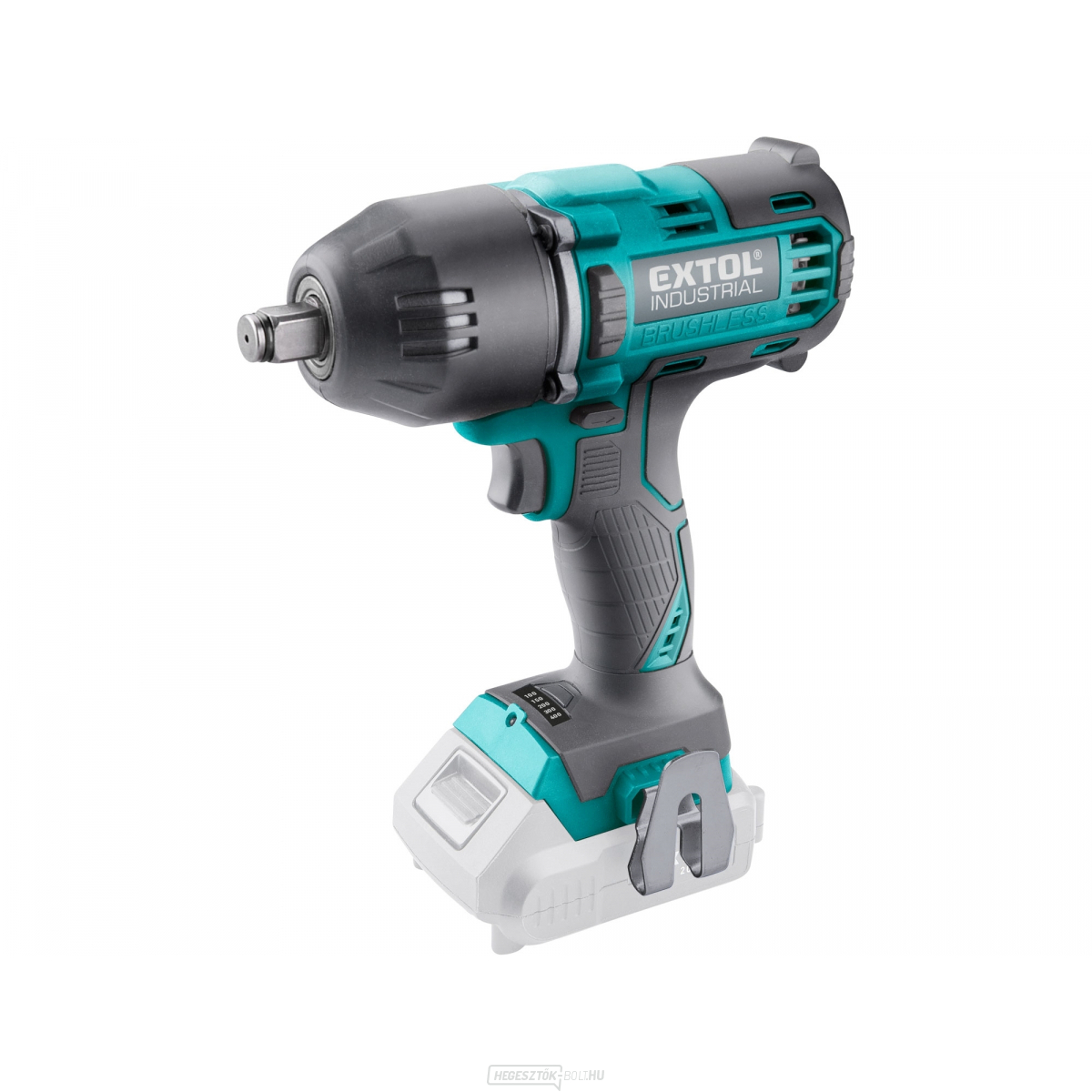Akkus ütvecsavarozó Extol 1/2" akkumulátor SHARE20V, 20V Li-ion, 400Nm, akkumulátor és töltő nélkül