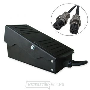 Vezérlőpedál CP9 hegesztőgépekhez - DIGITIG 200 AC/DC MULTIPULSE, 2+6 tűs csatlakozóval Vezérlőpedál CP9 hegesztőgépekhez - DIGITIG 200 AC/DC MULTIPULSE, 2+6 tűs csatlakozóval gallery main image