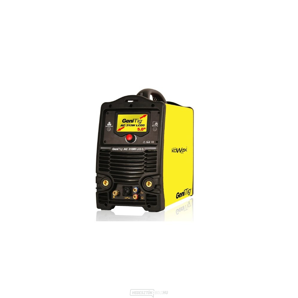 Kowax GeniTig AC/DC 315W LCD5" TIG/MMA inverter + hűtő
