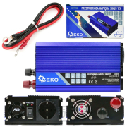 Szinusz hullámú feszültség átalakító 12V/230V 500/1000W GEKO Szinusz hullámú feszültség átalakító 12V/230V 500/1000W GEKO náhled