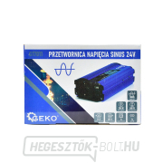 Szinuszfeszültség-átalakító 24V/230V 300/600W GEKO náhled