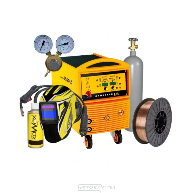Omicron Gamastar 2050LS + Égő + Piros. Szelep + Maszk + Teljes CO2 palack + Spray + Drót