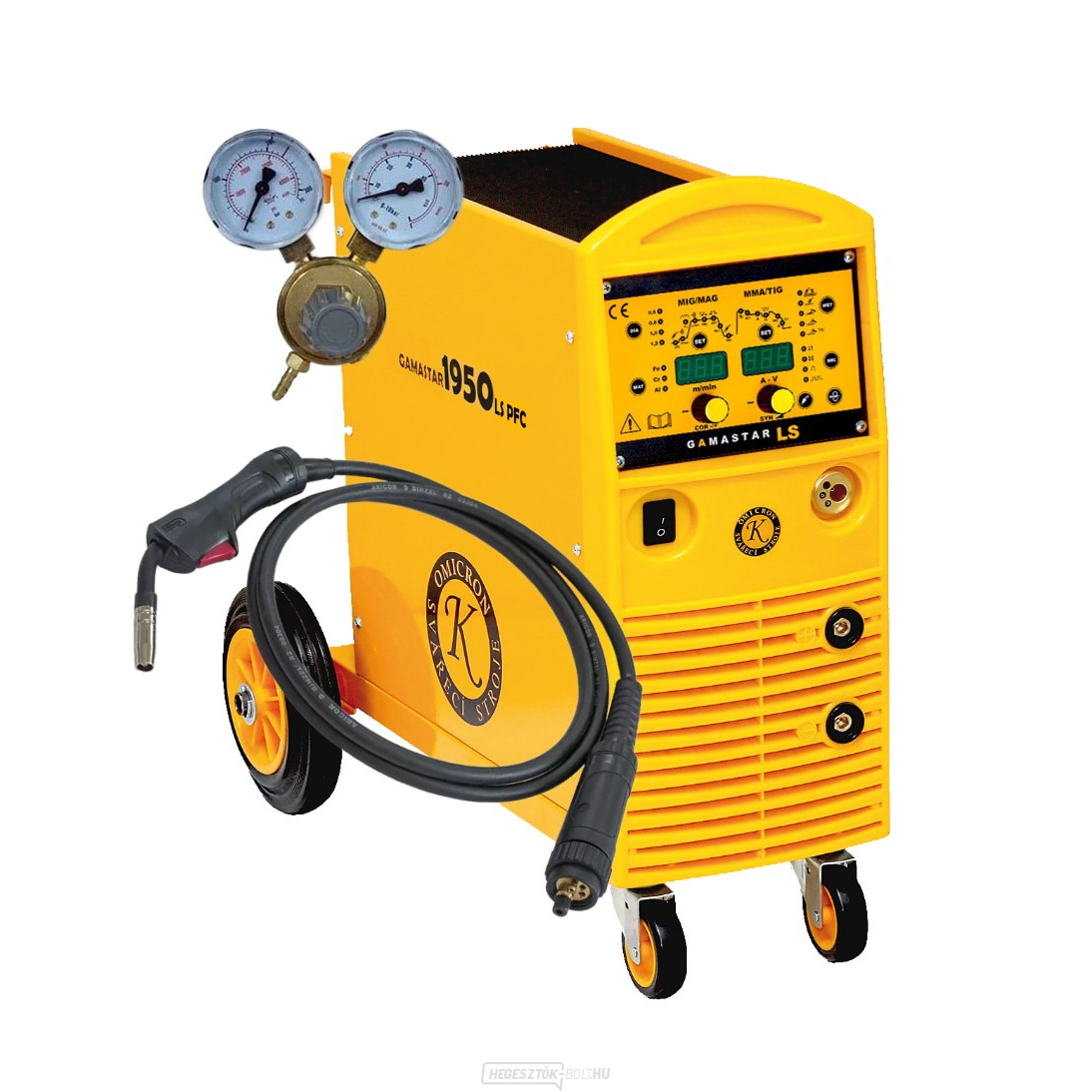 Omicron OMI 2050LS + égő + piros. Szelep