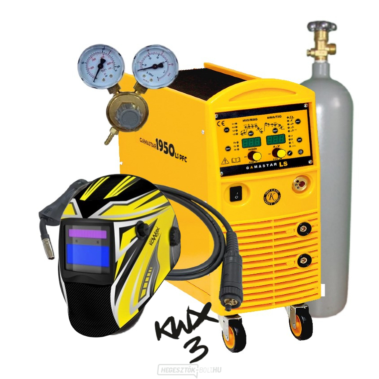 Omicron OMI 2050LS + Égő + Piros. Szelep + Maszk + teli CO2 palack