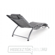 VIOLA De Luxe nyugágy (fekete és szürke) náhled