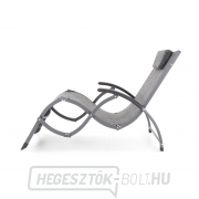 VIOLA De Luxe nyugágy (fekete és szürke) náhled