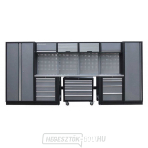 Procarosa PROFI XL-7W műhelybútor szett Munkalap:: rozsdamentes acél Procarosa PROFI XL-7W műhelybútor szett Munkalap:: rozsdamentes acél gallery main image