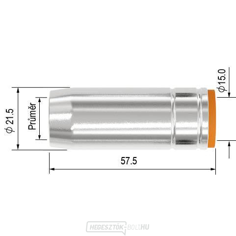 PARKER fúvóka NW15 MB25