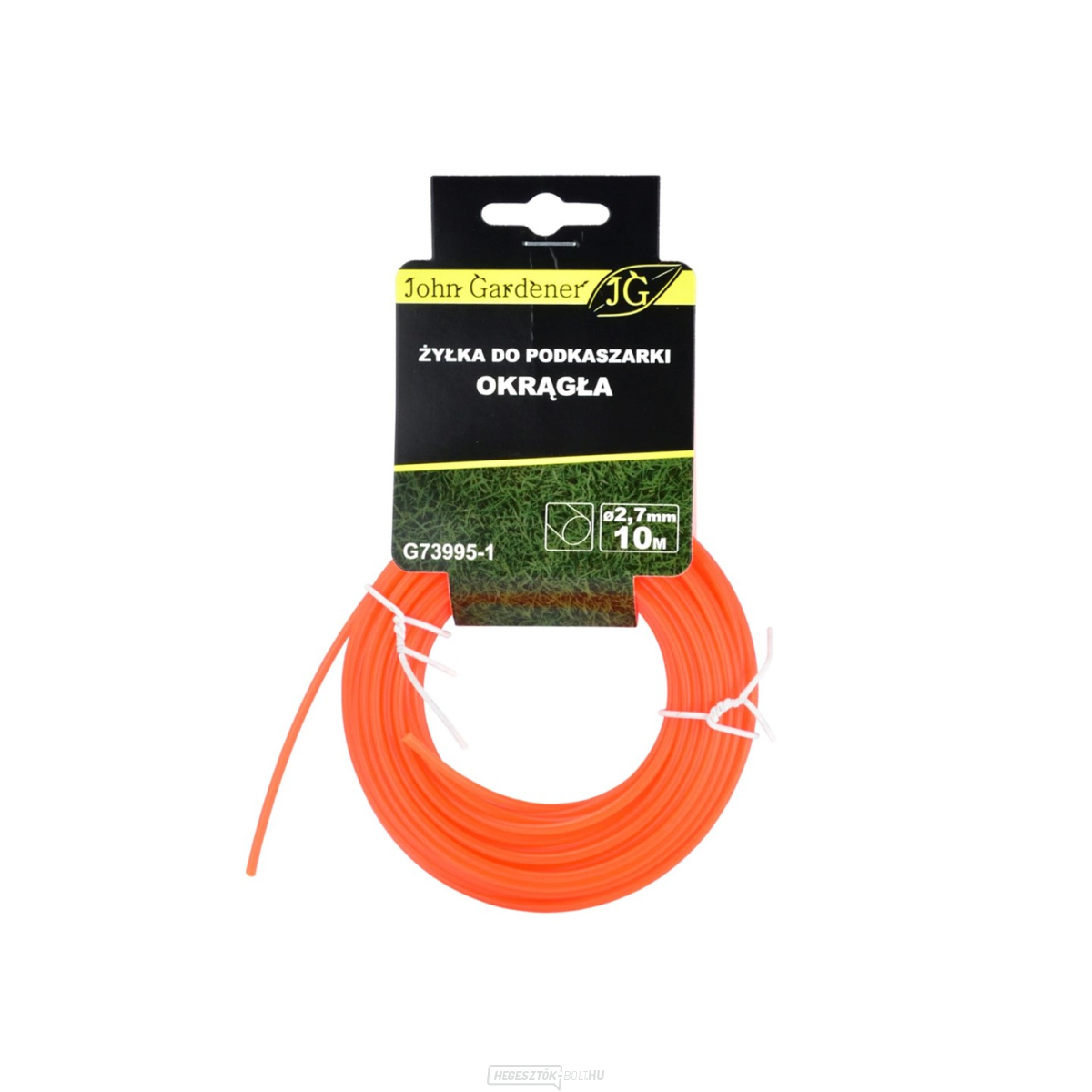 Geko vágószál átmérője 2,7 mm, hossza 10 m, kerek keresztmetszetű