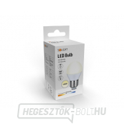 Solight LED izzó, miniglobe, 8W, E27, 4000K, 720lm Előnézet 