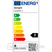 Solight LED izzó, miniglobe, 8W, E27, 4000K, 720lm Előnézet 