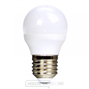 Solight LED izzó, miniglobe, 8W, E27, 4000K, 720lm