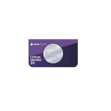Akkumulátor CR2450 AGFAPHOTO lítium 1db 1 db