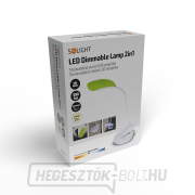 Solight LED dimmelhető lámpa 2in1, talp és klipsz, 5W 4000K, 3 színű burkolat náhled
