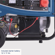 Scheppach SG 7300 Frame generátor 5500 W AVR szabályozással és elektromos indítással Előnézet 