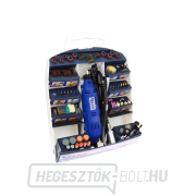 Mini egyenes köszörű flexibilis tengellyel és tartozékokkal, 300 db - GEKO G81220 Mini egyenes köszörű flexibilis tengellyel és tartozékokkal, 300 db - GEKO G81220 gallery main image