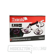 Szívócsésze üvegek hordozásához 3x125 mm, 190 kg - GEKO T01252 náhled