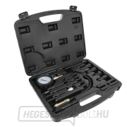 Dízelmotor kompressziómérő 17 darabos adapterkészlettel (5) Előnézet 