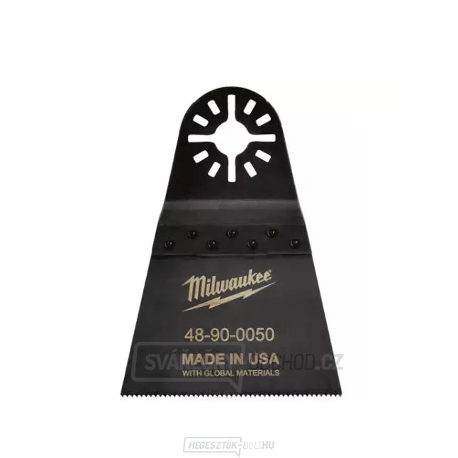 Milwaukee kés 64mm széles fémlemezek, fa szögekkel és műanyag vágásához - 1 db