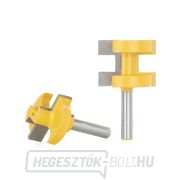 Geko - Marószerszám hornyolt illesztésekhez 2 db - 8 mm-es szár Előnézet 