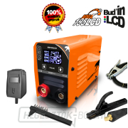 PANTERMAX MMA195LCD MMA/TIG inverteres hegesztő + 1,5 m kábelek + pajzs + kefe PANTERMAX MMA195LCD MMA/TIG inverteres hegesztő + 1,5 m kábelek + pajzs + kefe gallery main image