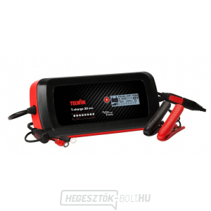 Telwin T-Charge 20 EVO mikroprocesszoros autóakkumulátor-töltő Telwin T-Charge 20 EVO mikroprocesszoros autóakkumulátor-töltő gallery main image