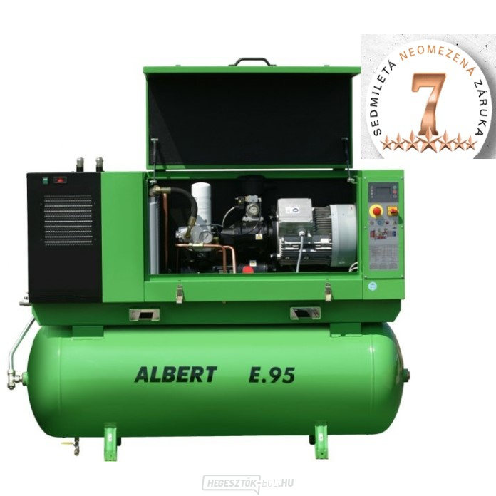 Csavarkompresszor Atmos Albert E.95-10 Comfort + levegőztető + szárító