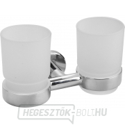 Dupla kefetartó, króm Dupla kefetartó, króm gallery main image