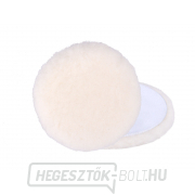 Gyapjú polírozó korong, báránygyapjú, T160, ⌀150mm, tépőzár Gyapjú polírozó korong, báránygyapjú, T160, ⌀150mm, tépőzár gallery main image