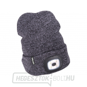 Fényszóró kupak 4x45lm, USB töltés, szürke/fekete, univerzális méret Fényszóró kupak 4x45lm, USB töltés, szürke/fekete, univerzális méret gallery main image