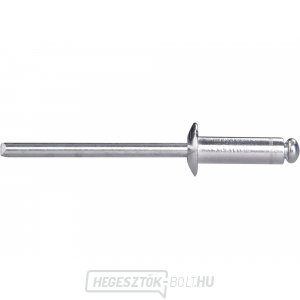 Alumínium szegecsek készlet 1000db, O 4,0x12,7mm lapos fejű Alumínium szegecsek készlet 1000db, O 4,0x12,7mm lapos fejű gallery main image