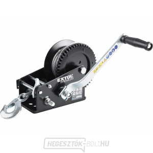 Kötélcsörlő fogantyúval, 1350kg/10m kötélig Kötélcsörlő fogantyúval, 1350kg/10m kötélig gallery main image