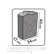 Acél benzines kanna, 20L náhled