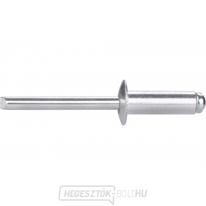 Alumínium szegecsek készlet 250db, O 6,4x19mm lapos fejű Alumínium szegecsek készlet 250db, O 6,4x19mm lapos fejű gallery main image